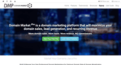 Desktop Screenshot of domainmarketpro.com
